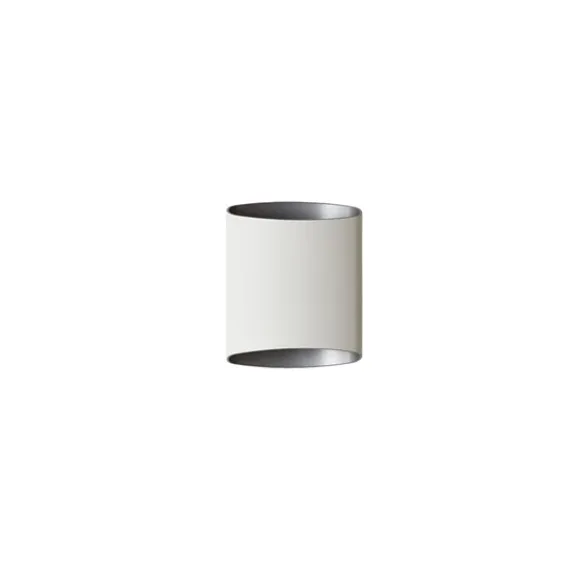 Belid Sinne G9 vägglampa, vitstruktur/silver