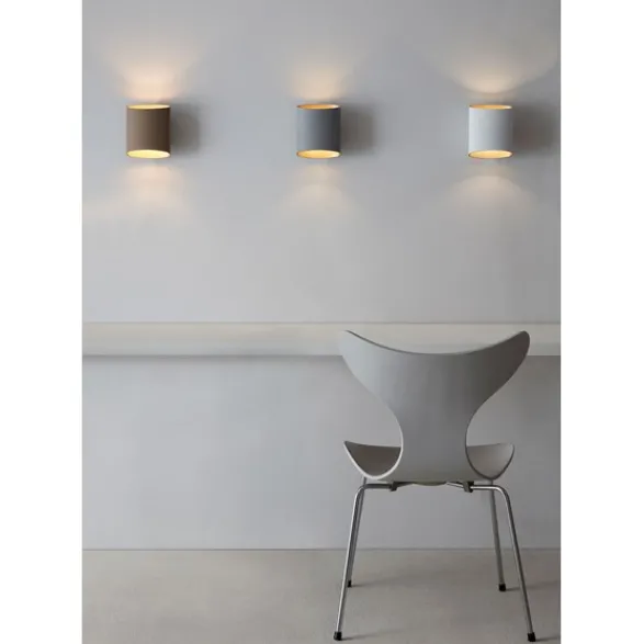 Belid Sinne G9 vägglampa, vitstruktur/silver