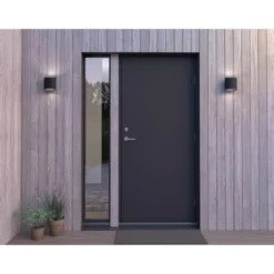 Belid Sinne vägglampa IP54 outdoor svart struktur LED