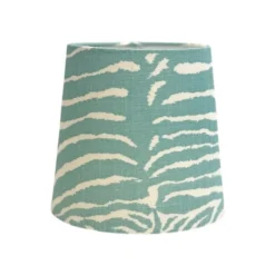 BERGO Lampskärmar Sixten lampskärm 20 Le Zebre Aqua