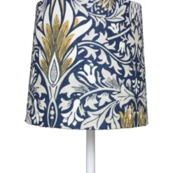 BERGO Lampskärmar Sixten 17 skärm klofäste, snakeshead blå 17cm