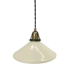 Vintage by Bright 1-2-3 Skomakarlampa Opal Classic, vit