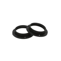 lampsladdar.se Skärmring E27 58x12 svart 2-pack