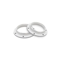 lampsladdar.se Skärmring E14 43x10 vit 2-Pack