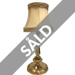 Vintage by Bright 1-2-3 Skärmskor Sofia bordslampa, mässing