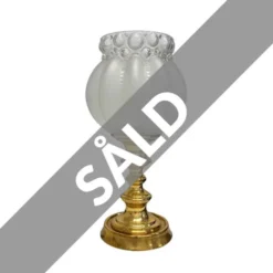 Vintage by Bright 1-2-3 Skymnings Stella bordslampa, mässing/glas
