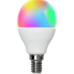 Star Trading Smart LED-lampa E14 klot Smart Bulb 4,9W(40W) RGB+W