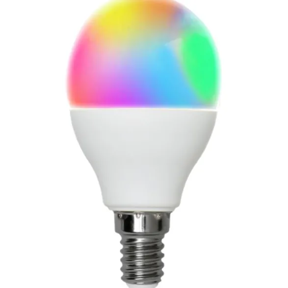 Star Trading Smart LED-lampa E14 klot Smart Bulb 4,9W(40W) RGB+W