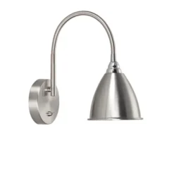 Armaturhantverk Smögen Vägglampa, nickel