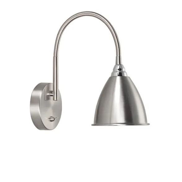 Armaturhantverk Smögen Vägglampa, nickel