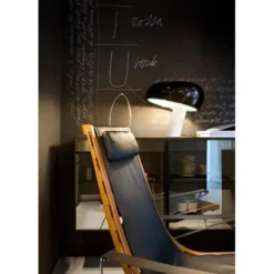 FLOS Snoopy bordslampa, grön 36,9cm