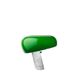 FLOS Snoopy bordslampa, grön 36,9cm