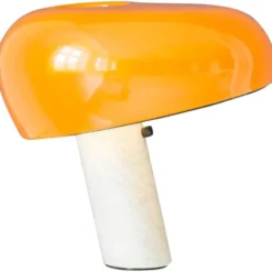 FLOS Snoopy bordslampa, orange 36,9cm