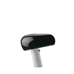 FLOS Snoopy bordslampa, svart 36,9cm