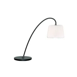 Le Klint Snowdrop bordslampa, svart/vit