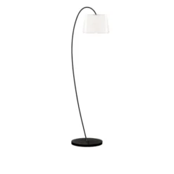 Le Klint Snowdrop golvlampa, svart (exkl skärm)