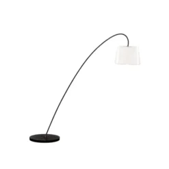 Le Klint Snowdrop golvlampa, svart (exkl skärm)