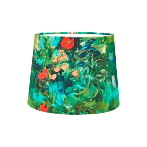 PR Home Sofia Lampskärm Blomster Grön 20cm