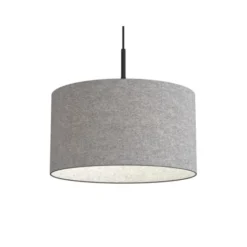 Belid Soft Pendel, Grå ull 40cm