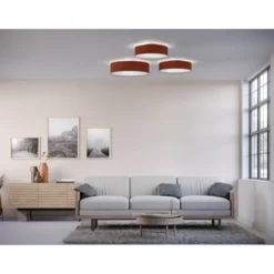 Belid Soft Plafond, Roströd ull 50cm
