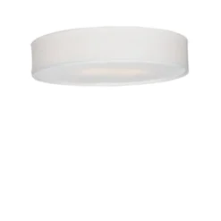 Belid Soft plafond, vit linne 50cm