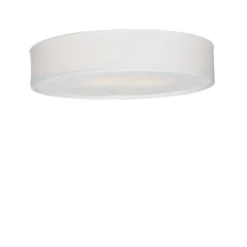 Belid Soft plafond, vit linne 60cm