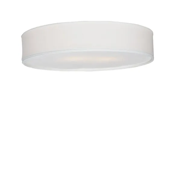 Belid Soft plafond, vit linne 60cm