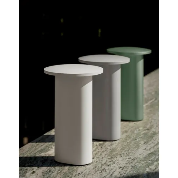 Fritz Hansen Solae portabel bordslampa, Warm Grey