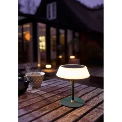 Halo Design Solar Batteri Bordslampa - Mörkgrön