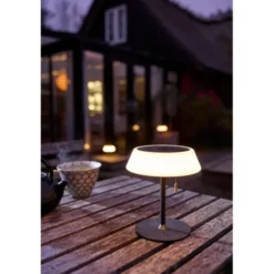 Halo Design Solar Batteri Bordslampa - Svart