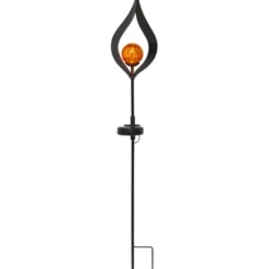Star Trading Solcellsdekoration Melilla Svart 70cm
