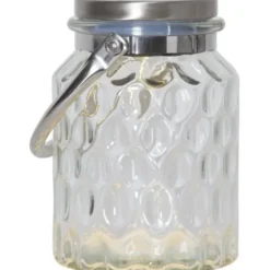 Star Trading Solcellslykta Pireus Transparent 16cm