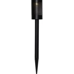 Star Trading Solcellspollare Blace Svart 46cm