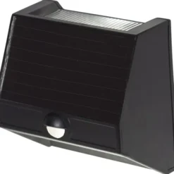 Star Trading Solcellsvägglykta Wally Svart 11cm