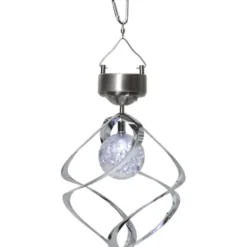 Star Trading Solcellsvindspel Roma Silver 35cm