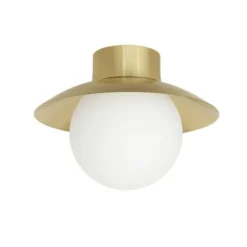 Konsthantverk Spa plafond, slipad mässing 25cm