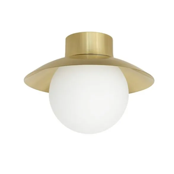 Konsthantverk Spa plafond, slipad mässing 25cm