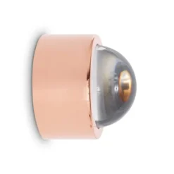Tom Dixon Spot Surface Round vägglampa, koppar