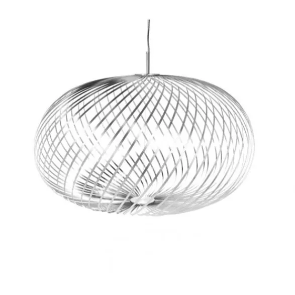 Tom Dixon Spring Large pendel, silver 95cm