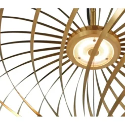 Tom Dixon Spring Medium pendel, mässing 79cm