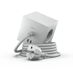 Avolt Square 1 USB-C/magnet grenuttag, Gotland Gray 1,8m