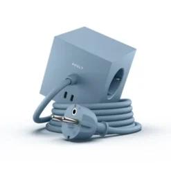 Avolt Square 1 USB-C/magnet grenuttag, Shark Blue 1,8m