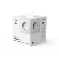 Avolt Square 1 USB-C/magnet grenuttag, White Martinelli Luce edition 1,8m