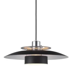 Halo Design SØRUP Taklampa Ø40 Svart/Krom