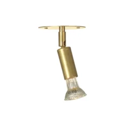 Örsjö Belysning Star 1 spotlight tak/vägg, råmässing 15,5cm