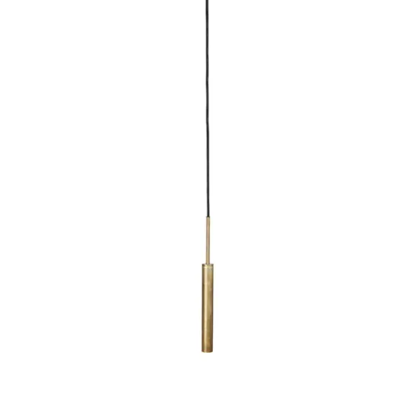Konsthantverk Stav taklampa, råmässing 35cm