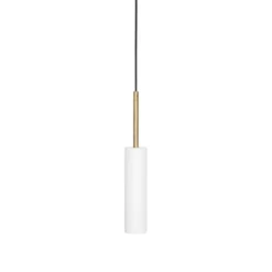 Konsthantverk Stav XL taklampa, vit