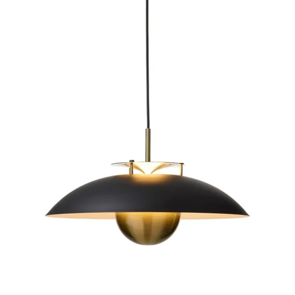 Halo Design Stepp pendel Ø46 Svart-Antik 3-step, memory