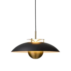 Halo Design Stepp pendel Ø46 Svart-Antik 3-step, memory