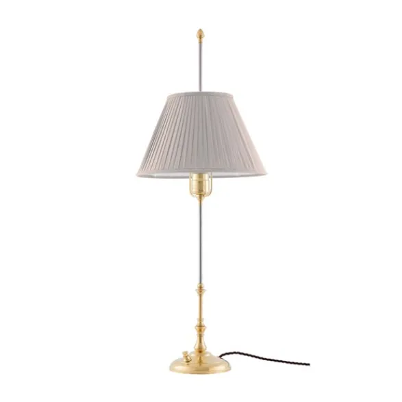 Karlskrona Lampfabrik Stiernstedt Bordslampa, Polerad mässing